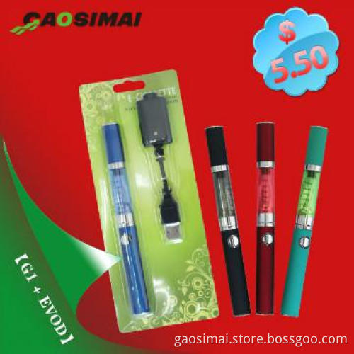 mos popular pen style g-one starter kit with huge vapor e cigarette